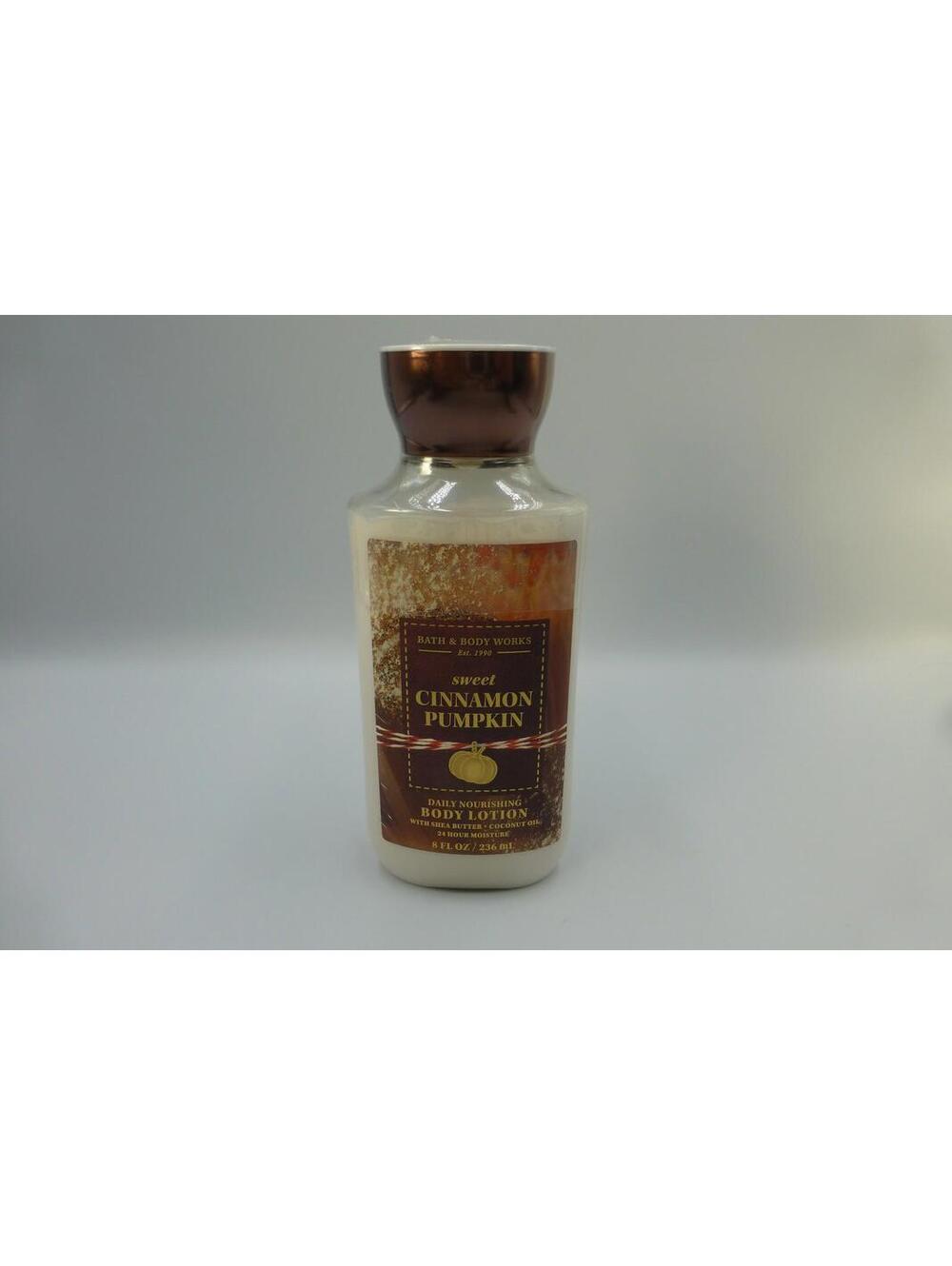 Bath & Body Works Sweet Cinnamon Pumpkin Daily Nourishing Lotion 8oz NEW Shelf